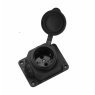 Колодка 1-мест. каучуковая с защит. крышкой IP44 General GSB-16-1-G-IP44