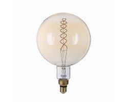 Светодиодная лампа Filament золотая Димм. G200 Винтажная 8 Вт Теплый свет General  GLDEN-G200DSS-DEM-8ВТ-230-E27-2700