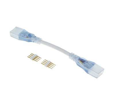 Коннектор гибкий для неона RGB 18х21Мм General G-5050-SCS-IP20-NL-RGB уп. по 10шт