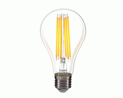 Светодиодная лампа Filament прозрачная Диммируемая A65 20 Вт Нейтральный свет General GLDEN-A65S-20ВТ-DEM-230-E27-4500