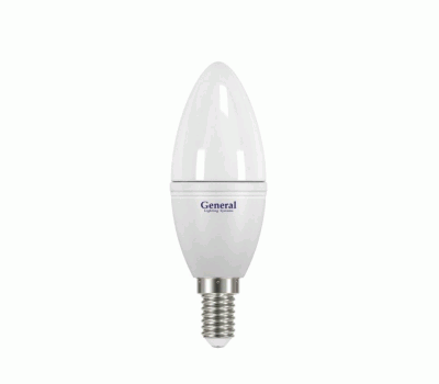 Светодиодная лампа CF 8 Вт Холодный свет General GLDEN-CF-8-230-E14-6500