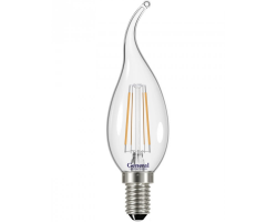 Светодиодная лампа Filament прозрачная CWS 6 Вт Нейтральный свет General GLDEN-CWS-6-230-E14-4500