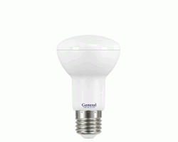 Светодиодная лампа R63 8 Вт Холодный свет General GLDEN-R63-8-230-E27-6500