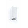 Светильник фасадный GWL-2MR16-GU10-S-IP65 WHITE