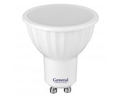Лампа GLDEN-MR16-7-230-GU10-4500